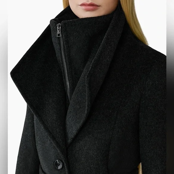 Soia & Kyo 🖤 Ilana Wool-Blend Coat - Picture 2 of 9